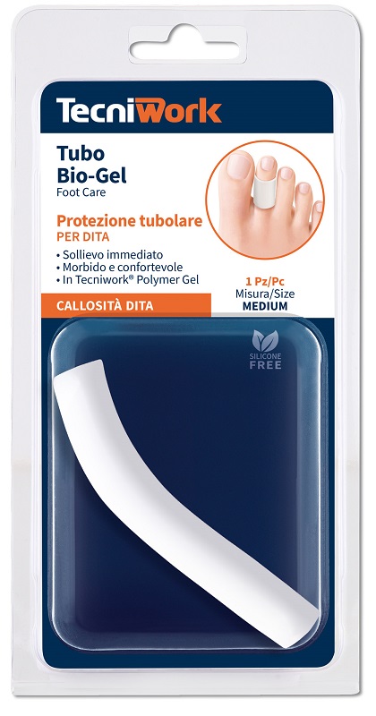 BIOGEL FASCETTA TUBOLARE GEL DITA PIEDI MEDIUM 1 PEZZO - Farmacia Bartoli