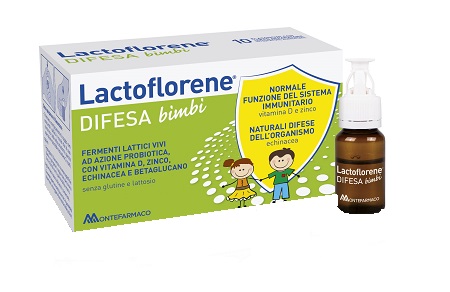 LACTOFLORENE DIFESA BAMBINI 10 FLACONI 100 ML - Farmacia Bartoli