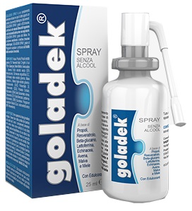 GOLADEK SPRAY NO ALCOOL 25 ML - Farmacia Bartoli