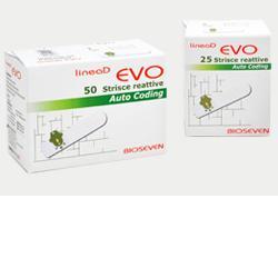 STRISCE MISURAZIONE GLICEMIA LINEA D EVO 25 PEZZI - Farmacia Bartoli