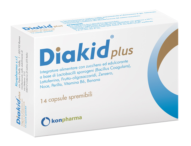 DIAKID PLUS 14 CAPSULE SPREMIBILI - Farmacia Bartoli