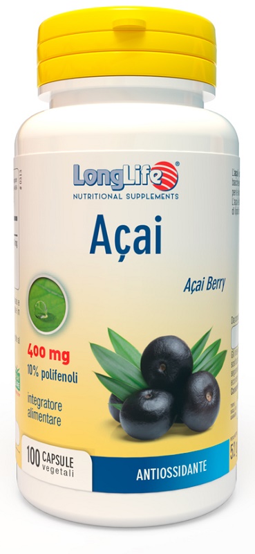LONGLIFE ACAI 100 CAPSULE VEGETALI - Farmacia Bartoli