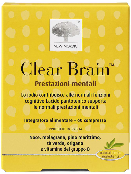 CLEAR BRAIN 60 COMPRESSE - Farmacia Bartoli