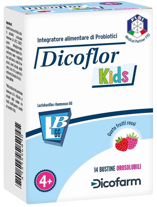 DICOFLOR KIDS 14 BUSTE - Farmacia Bartoli