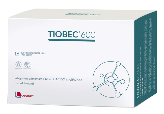 TIOBEC 600 16 BUSTINE OROSOLUBILI - Farmacia Bartoli