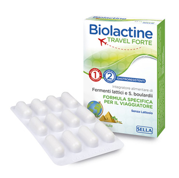 BIOLACTINE TRAVEL FORTE 24 CAPSULE - Farmacia Bartoli