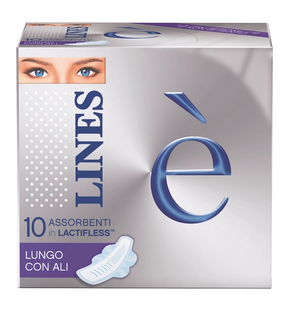 LINES E' ALI LUNGO 10 PEZZI - Farmacia Bartoli