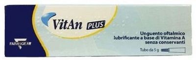 UNGUENTO OFTALMICO LUBRIFICANTE VITAN PLUS 5 G - Farmacia Bartoli