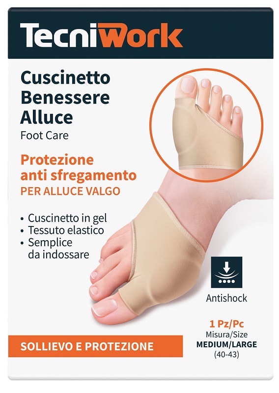 BENESSERE ALLUCE CUSCINETTO MEDIUM/LARGE 1 PEZZO - Farmacia Bartoli
