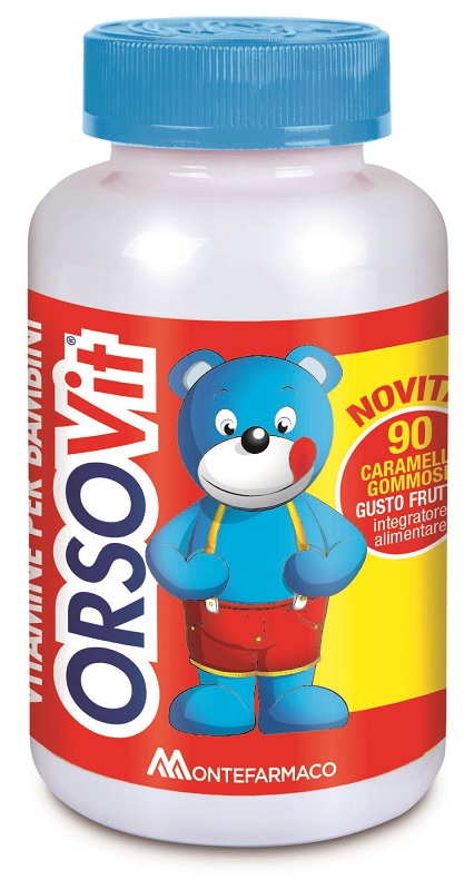 ORSOVIT CARAMELLE GOMMOSE 90 PEZZI - Farmacia Bartoli