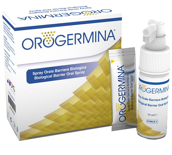 OROGERMINA SPRAY ORALE 2 FLACONI X 10 ML + 2 BUSTINE 1,15 G DI LIOFILIZZATO + 2 NEBULIZZATORI ORALI - Farmacia Bartoli