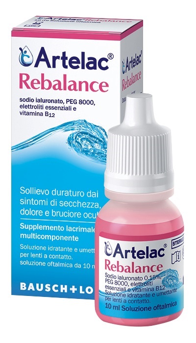 ARTELAC REBALANCE GOCCE OCULARI MULTIDOSE SENZA CONSERVANTI 10 ML - Farmacia Bartoli