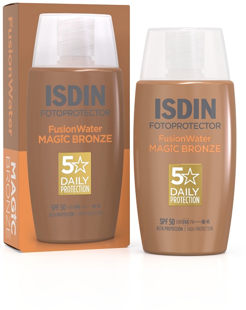 FUSION WATER MAGIC COLOR BRONZE SPF50 50 ML - Farmacia Bartoli
