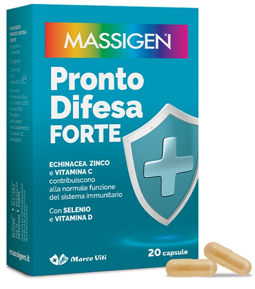 MASSIGEN PRONTO DIFESA FORTE 20 CAPSULE - Farmacia Bartoli