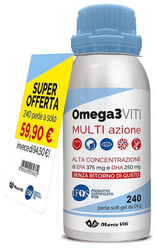OMEGA 3 240 PERLE DA 1,4 G PROMO - Farmacia Bartoli