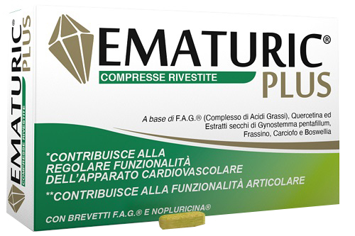 EMATURIC PLUS 30 COMPRESSE RIVESTITE - Farmacia Bartoli