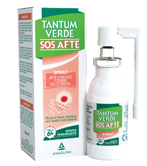 TANTUM VERDE SOS AFTE SPRAY 20 ML - Farmacia Bartoli