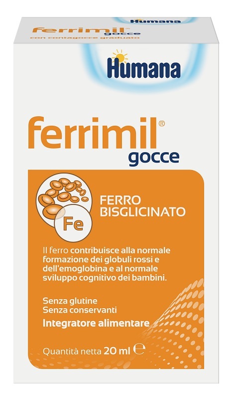 HUMANA FERRIMIL GOCCE 20 ML - Farmacia Bartoli