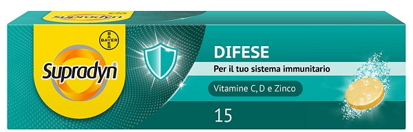 SUPRADYN DIFESE 15 COMPRESSE EFFERVESCENTI - Farmacia Bartoli