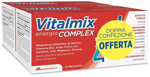 VITALMIX COMPLEX BIPACK 2 CONFEZIONI DA 12 FLACONCINI DA 12 ML - Farmacia Bartoli