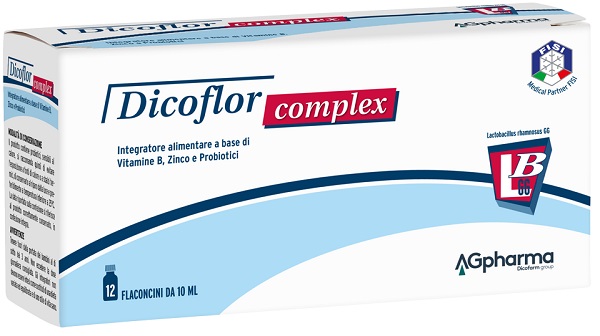 DICOFLOR COMPLEX 12 FLACONCINI DA 10 ML - Farmacia Bartoli