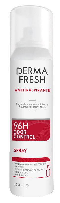 DERMAFRESH 96H ODOR CONTROL SPRAY 150 ML - Farmacia Bartoli