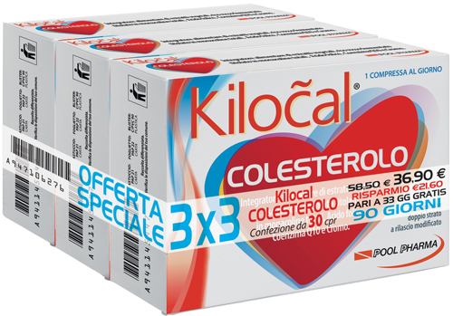 KILOCAL COLESTEROLO 30 COMPRESSE - Farmacia Bartoli