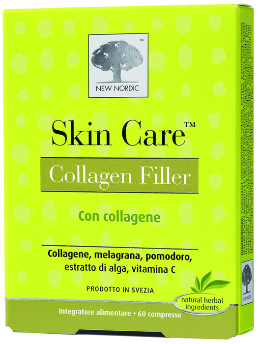 SKIN CARE COLLAGEN FILLER 60 COMPRESSE - Farmacia Bartoli