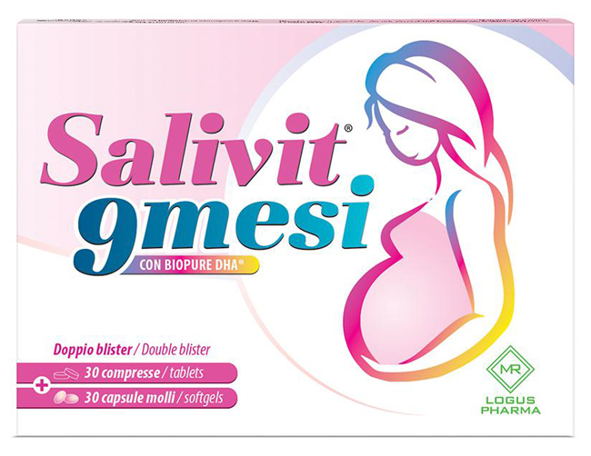 SALIVIT 9MESI 30 COMPRESSE + 30 CAPSULE MOLLI - Farmacia Bartoli