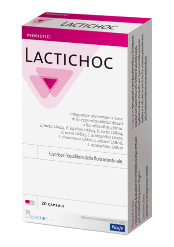LACTICHOC 20 CAPSULE - Farmacia Bartoli