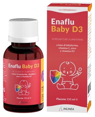 ENAFLU BABY D3 SOLUZIONE ORALE 150 ML - Farmacia Bartoli