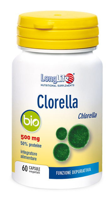 LONGLIFE CLORELLA BIO 60 CAPSULE VEGETALI - Farmacia Bartoli