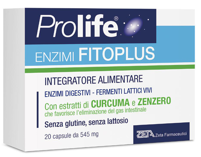 PROLIFE ENZIMI FITOPLUS 20 CAPSULE - Farmacia Bartoli