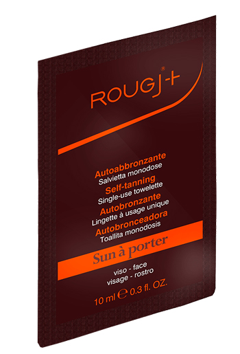 ROUGJ SALVIETTE AUTOABBRONZANTI MONOUSO BUSTINA 10 ML - Farmacia Bartoli