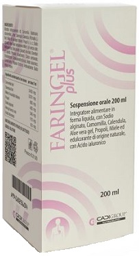 FARINGEL PLUS 200 ML CON ACIDO IALURONICO - Farmacia Bartoli