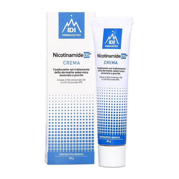 COADIUVANTE DERMATIDE SEBORROICA NICOTINAMIDE DS CREMA 30 G - Farmacia Bartoli