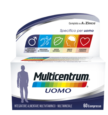 MULTICENTRUM UOMO 60 COMPRESSE - Farmacia Bartoli