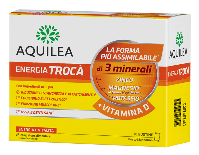 AQUILEA ENERGIA TROCA'+VIT D 20 BUSTINE - Farmacia Bartoli