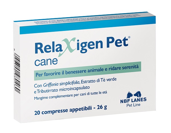 RELAXIGEN PET CANE BLISTER 20 COMPRESSE APPETIBILI - Farmacia Bartoli