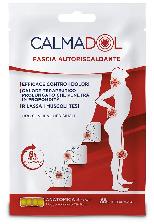 CALMADOL FASCIA AUTORISCALDANTE LOMBARE 1 PEZZO - Farmacia Bartoli