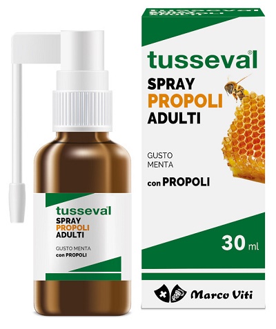 TUSSEVAL GOLA PROPOLI SPRAY PER ADULTI 30 ML - Farmacia Bartoli