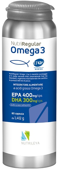 NUTRIREGULAR OMEGA 3 80 CAPSULE - Farmacia Bartoli
