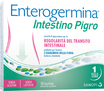 ENTEROGERMINA INTESTINO PIGRO 10 BUSTINE - Farmacia Bartoli