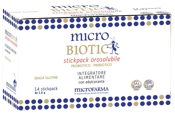 MICROBIOTIC STICK PACK 14 BUSTINE - Farmacia Bartoli