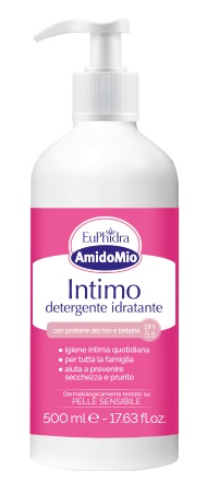 EUPHIDRA AMIDOMIO INTIMO DETERGENTE IDRATANTE 500 ML - Farmacia Bartoli