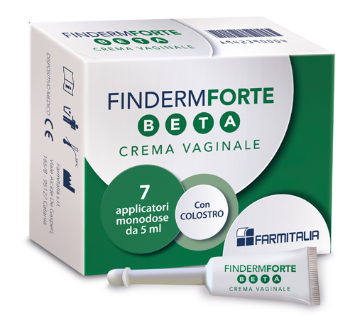 FINDERM FORTE BETA CREMA VAGINALE 7 APPLICATORI MONOUSO 5 G - Farmacia Bartoli