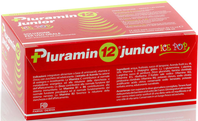 PLURAMIN12 JUNIOR 14 STICK PACK 12 ML - Farmacia Bartoli