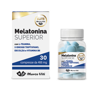 MELATONINA SUPERIOR 30 COMPRESSE - Farmacia Bartoli