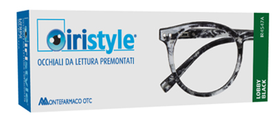 OCCHIALE DA LETTURA PREMONTATO IRISTYLE LOBBY BLACK +3,00 1 PAIO - Farmacia Bartoli