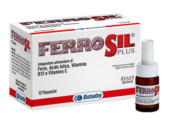 FERROSIL PLUS 12 FLACONCINI - Farmacia Bartoli